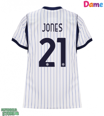 Inter Milan Curtis Jones #21 Replika Udebanetrøje Dame 2026-27 Kortærmet